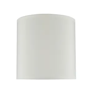 # 31003 Transitional Hardback Drum (Cylinder) Shape Spider Construction Lamp Shade in Butter Crème, 8" wide (8" x 8" x 8")