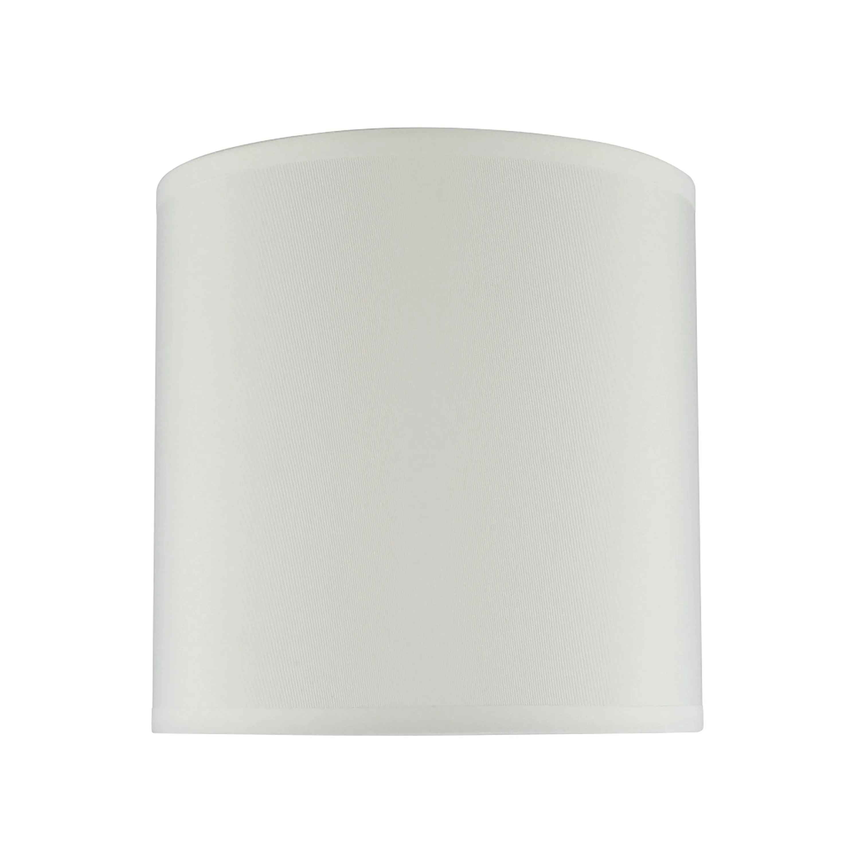 # 31003 Transitional Hardback Drum (Cylinder) Shape Spider Construction Lamp Shade in Butter Crème, 8" wide (8" x 8" x 8")