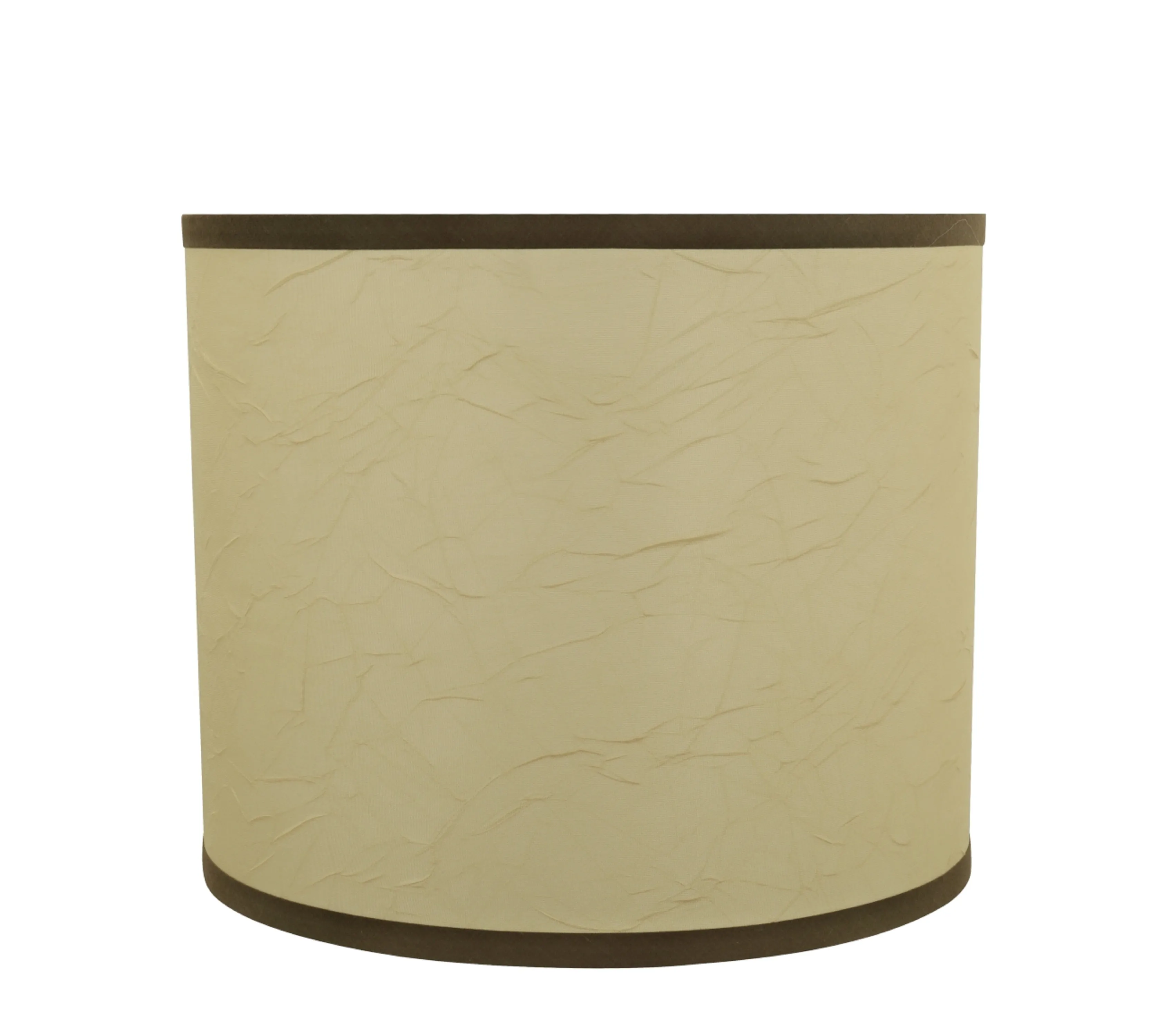 # 31098 Transitional Drum (Cylinder) Shaped Spider Construction Lamp Shade in Beige, 12" wide (12" x 12" x 10")