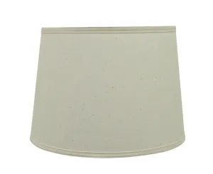 # 32319 Transitional Hardback Empire Shaped Spider Construction Lamp Shade in Off White, 14" wide (12" x 14" x 10")