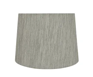 # 32951 Transitional Hardback Empire Shaped Spider Construction Lamp Shade in Light Grey, 14" wide (12" x 14" x 10")