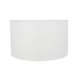 # 58326 Transitional Drum (Cylinder) Shape UNO Construction Lamp Shade in Off White, 17" Wide (17" x 17" x 10")