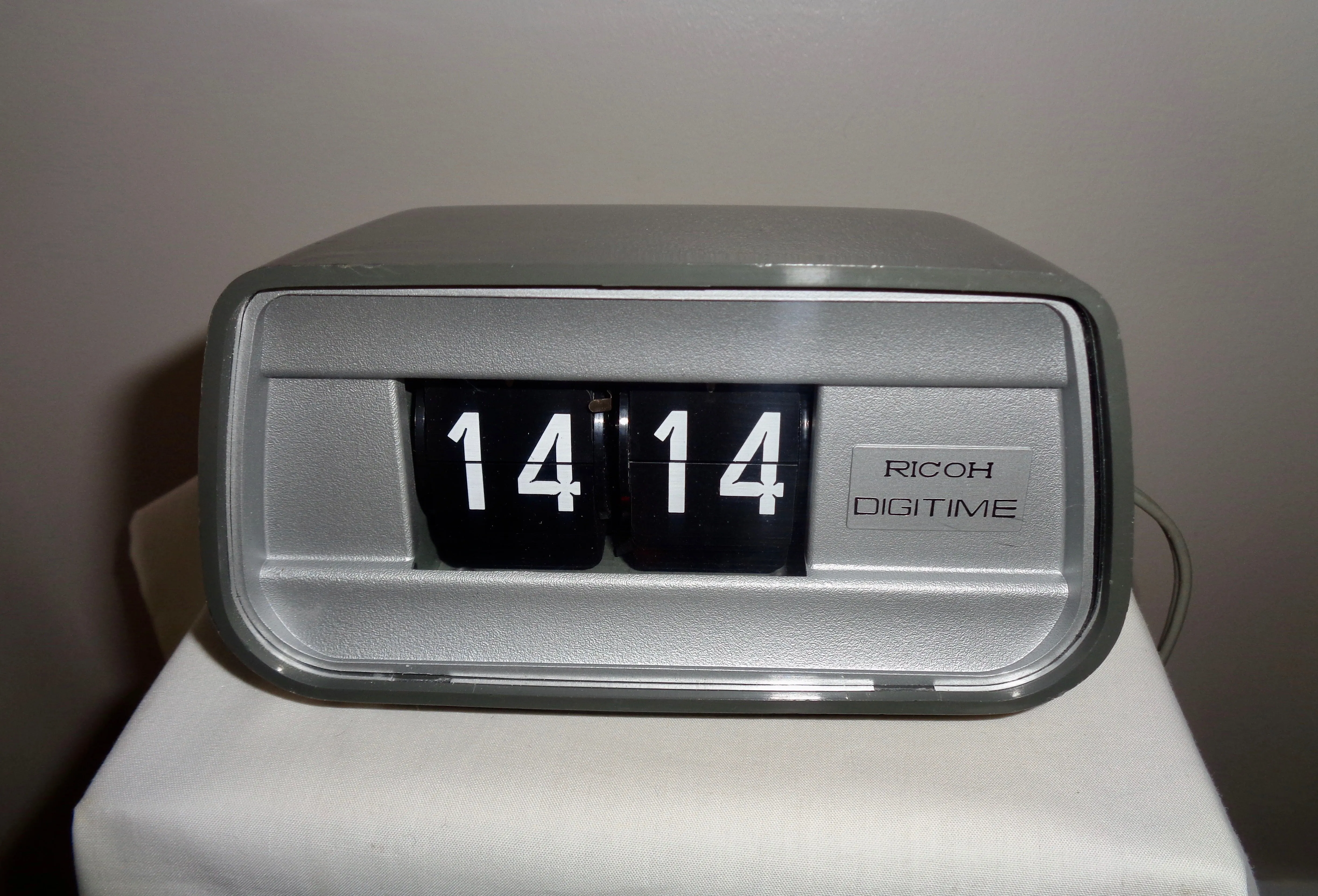 1960s Ricoh Digitime Flip Clock