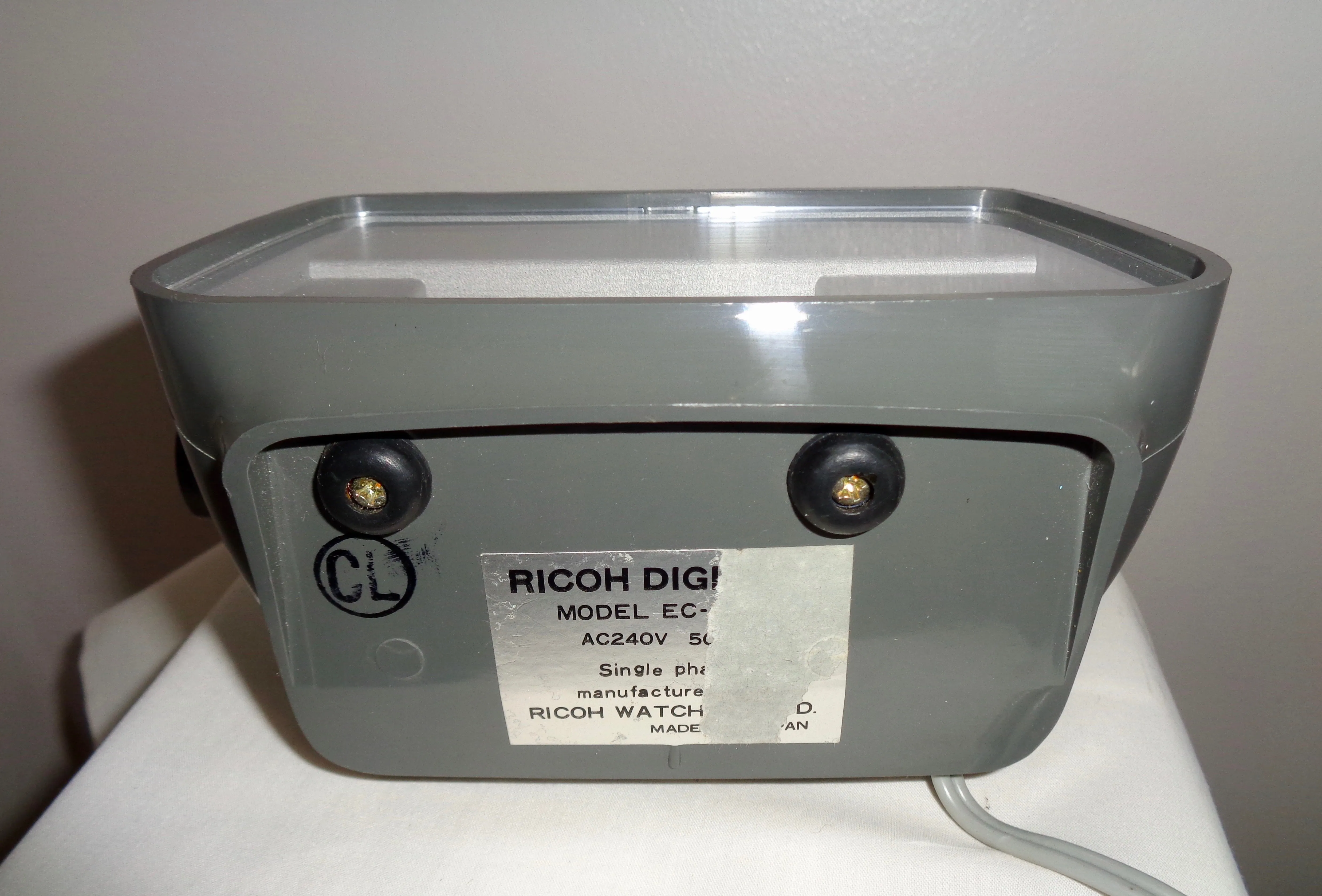 1960s Ricoh Digitime Flip Clock