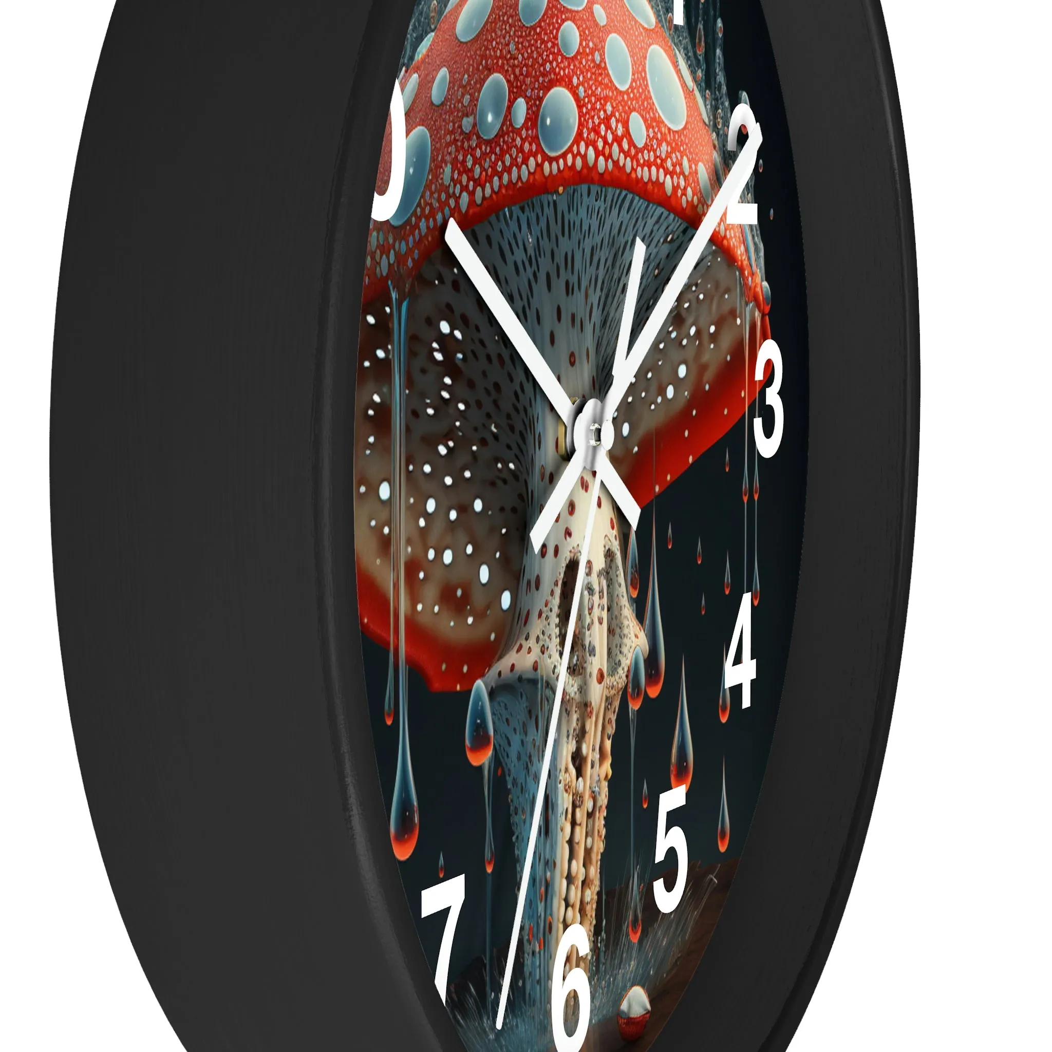 Amanita Dreams Wall Clock #2 w/ numbers