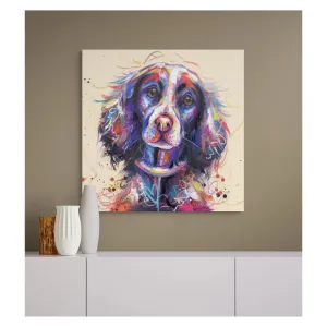 Artko 60cm 'Doggy Delight' Printed on canvas By Lucy Winters