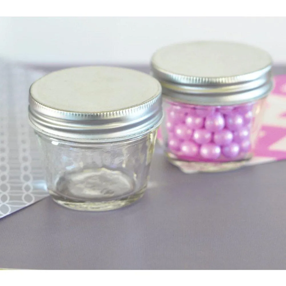 Blank Small 4 oz Mason Jars (Set of 40)