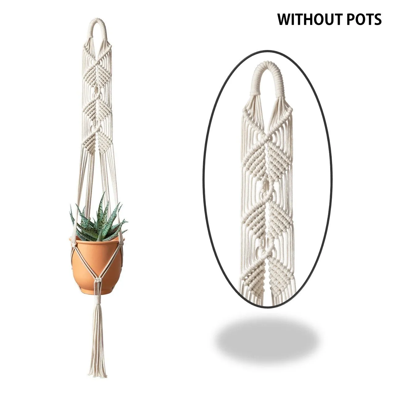 Boho Macrame Plant Hanger