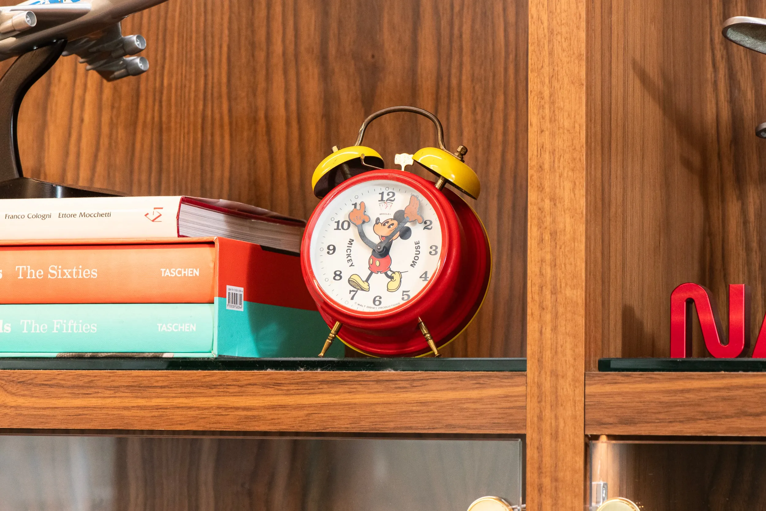 Bradley Mickey Mouse Alarm Clock