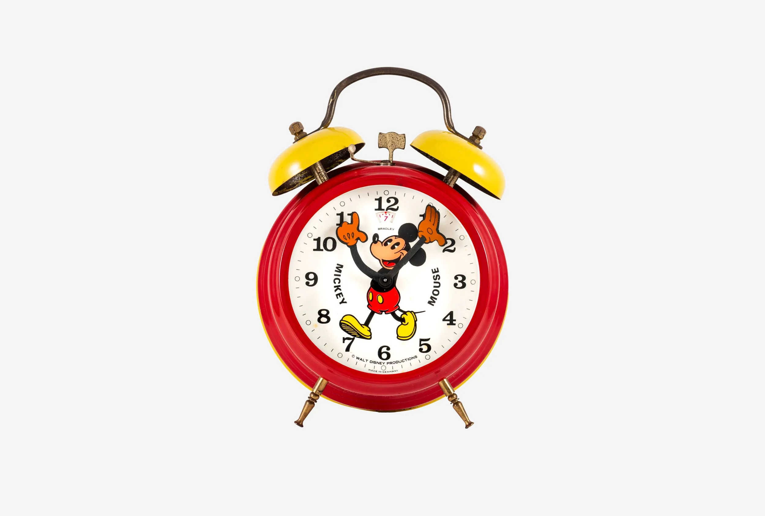 Bradley Mickey Mouse Alarm Clock