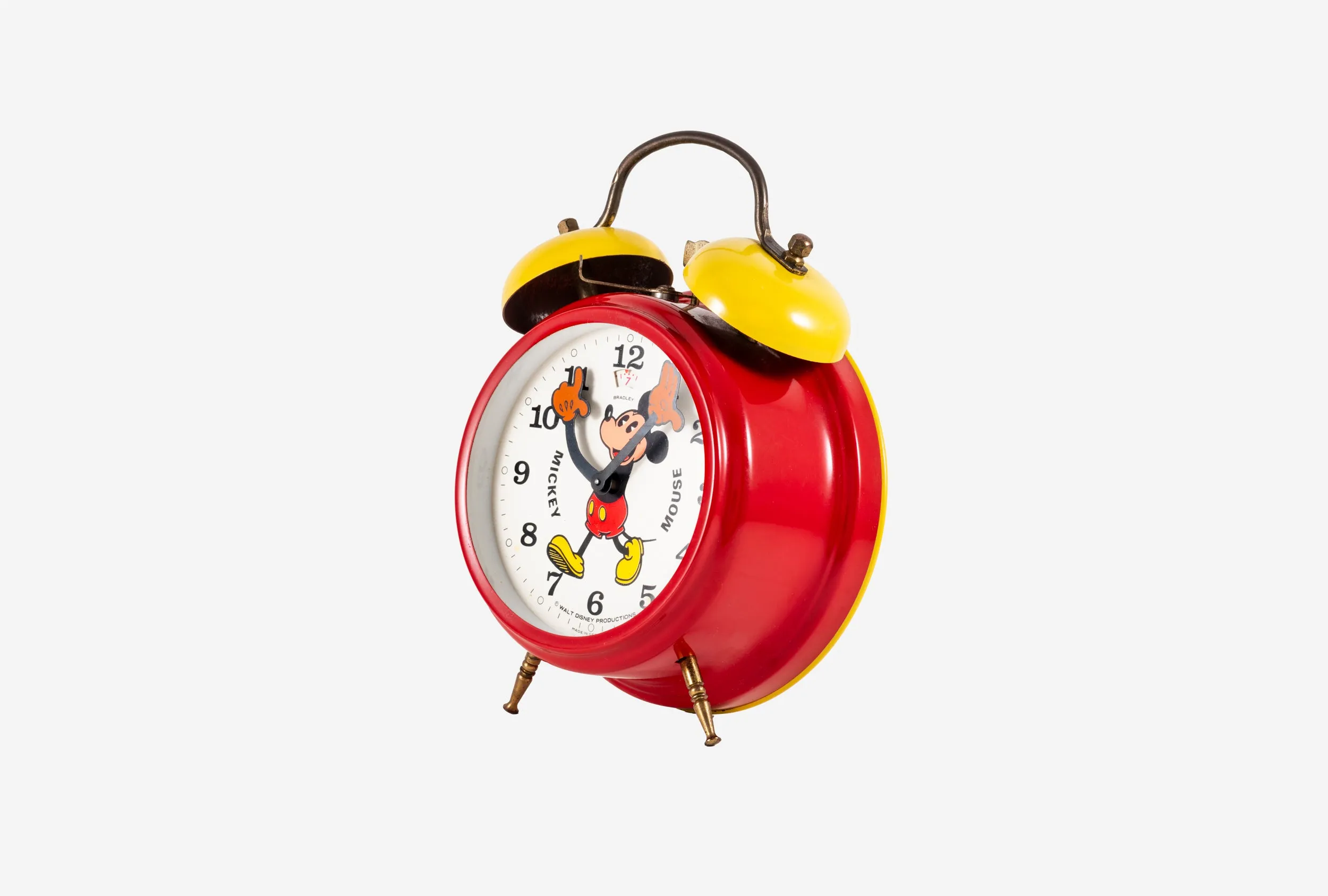 Bradley Mickey Mouse Alarm Clock