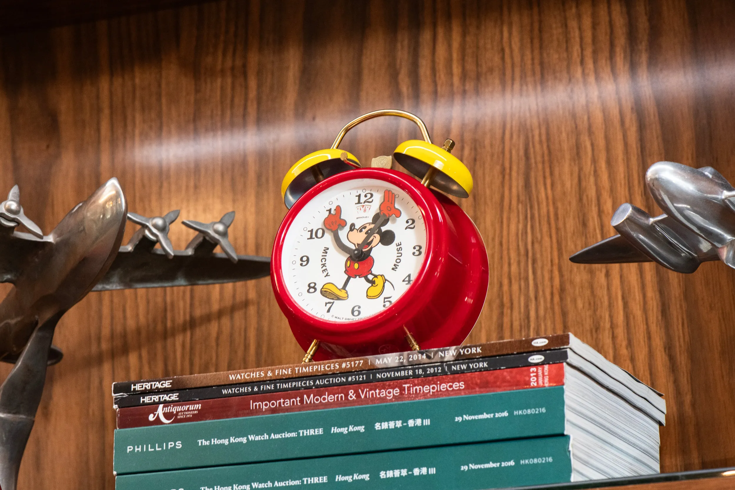 Bradley Mickey Mouse Alarm Clock