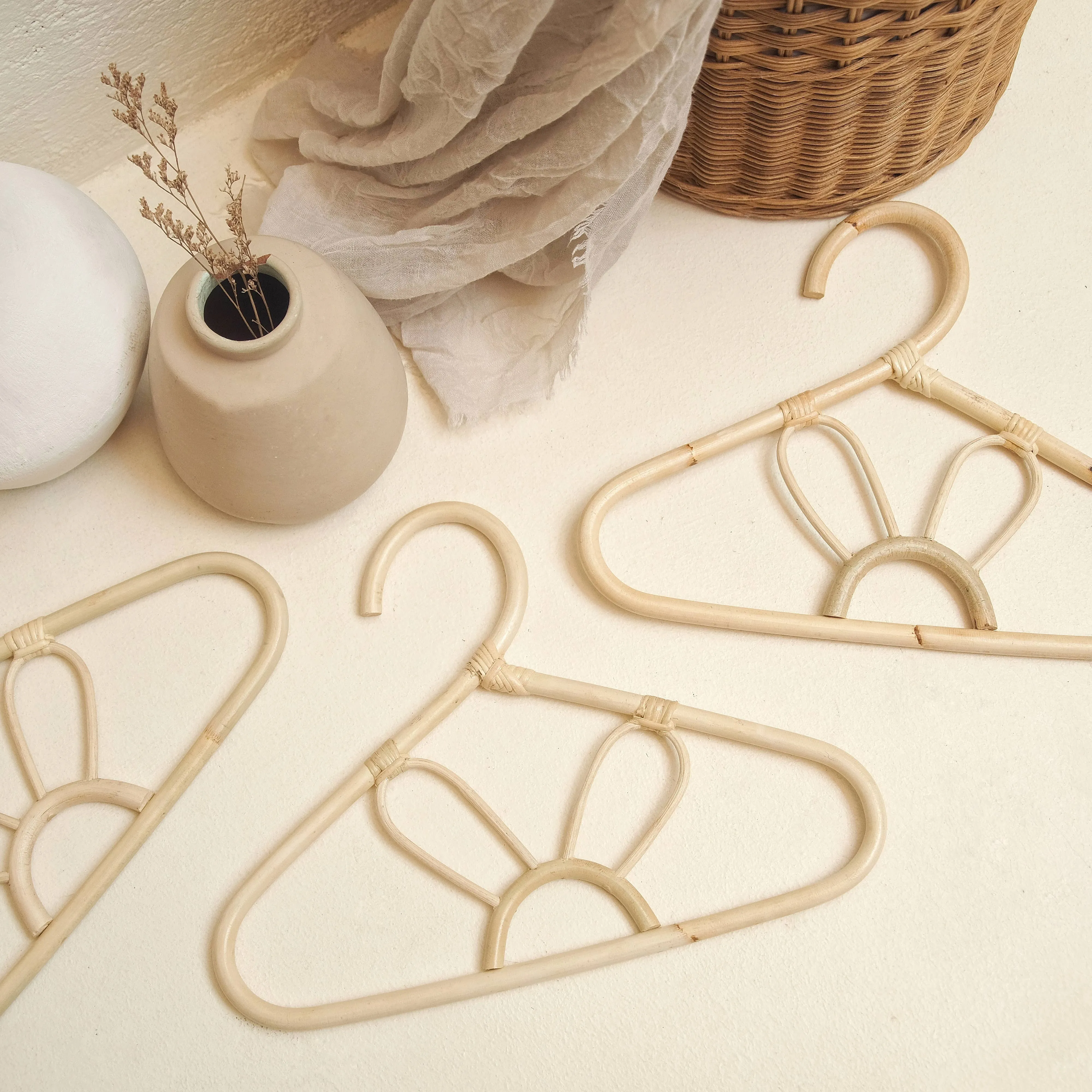 Bunny Mini Rattan Hanger