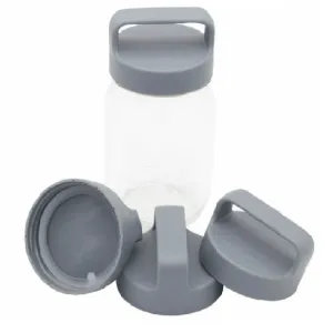 Canister Lids for regular mouth mason jar 4 pack