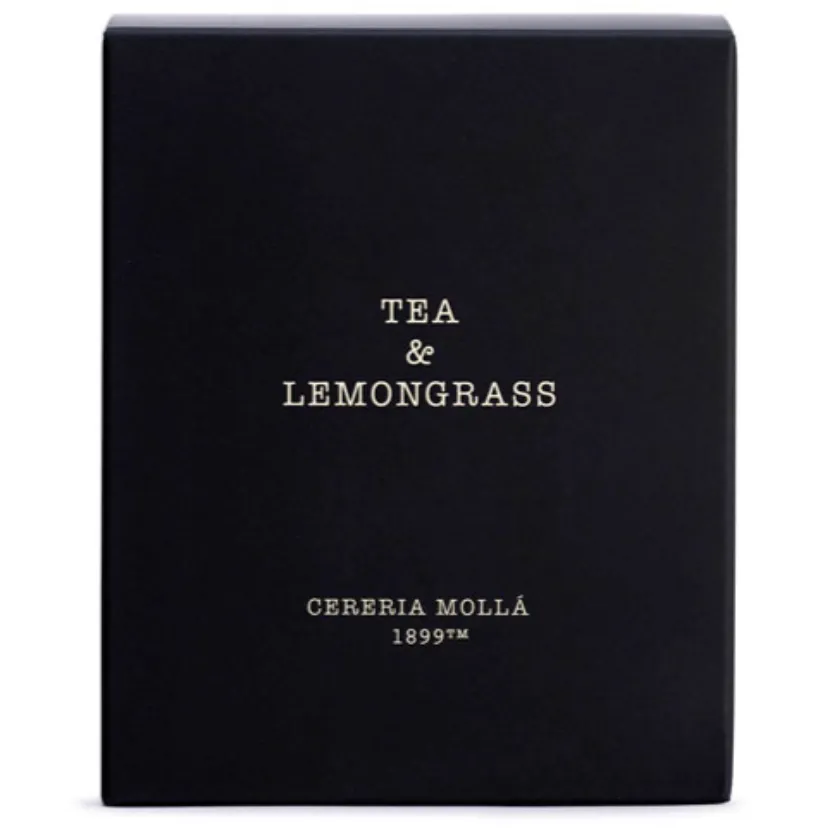 Cereria Molla - Tea & Lemongrass Candle – 8oz.