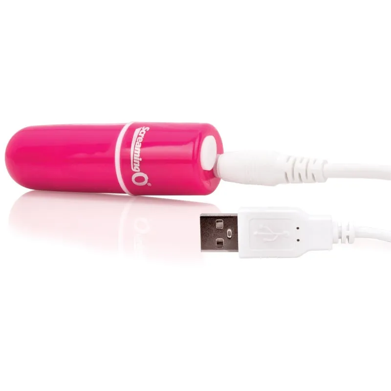 Charged Vooom Rechargeable Bullet Vibe - Pink