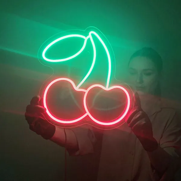 Cherry Neon Wall Art