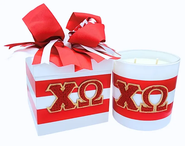 CST Greek Letter Candle