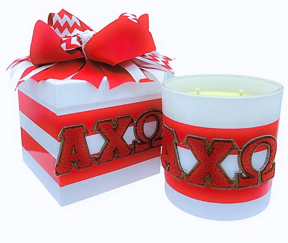 CST Greek Letter Candle