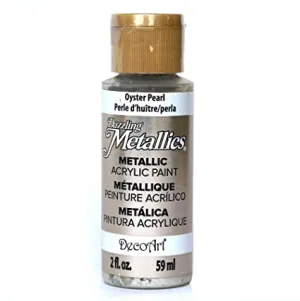 DecoArt Dazzling Metallics Acrylic Paint - Oyster Pearl