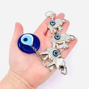 Evil Eye Elephant Hanger