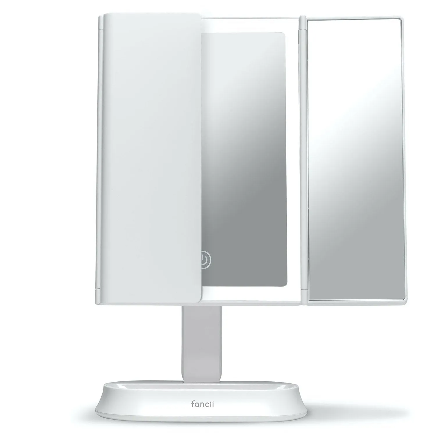 Fancii Zora Rechargeable LED Trifold Makeup Mirror