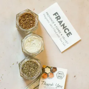 Fancy French Salts — Velvet, Herbes de Provence & Fumée Sea Salts