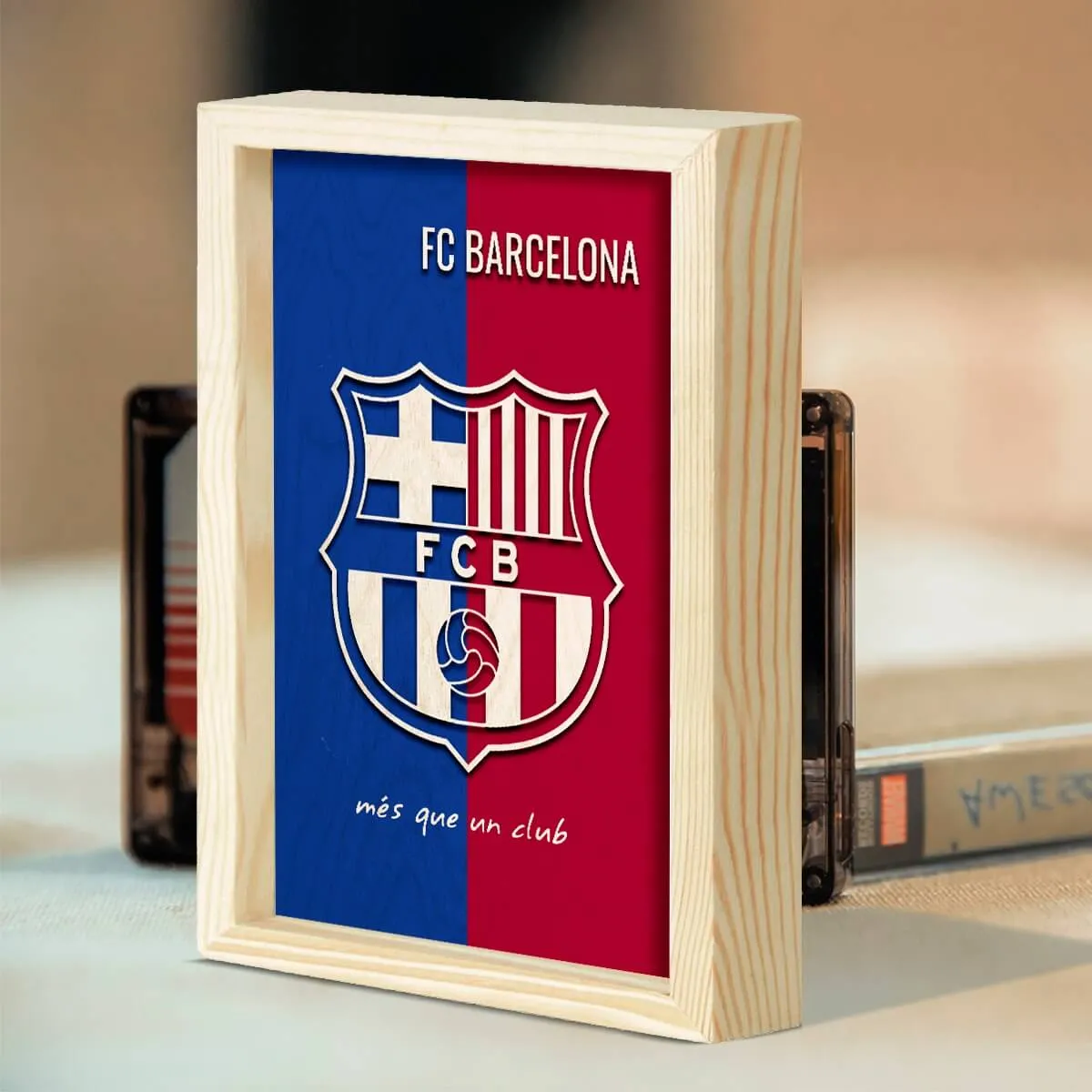 FC Barcelona Wooden Wall Art