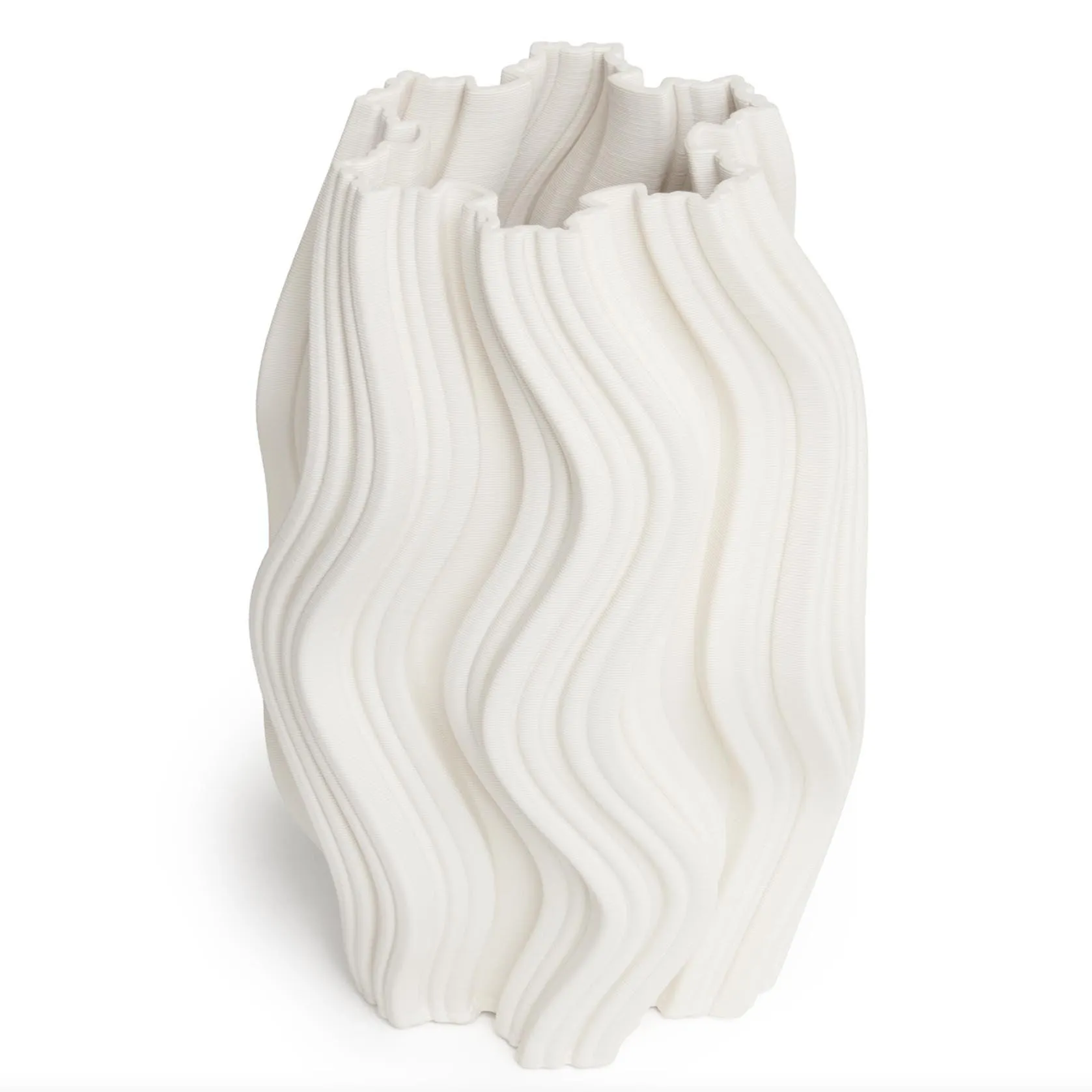 Harper White Vase | 30cm