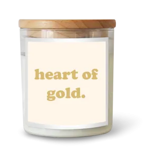 Heart of Gold Candle