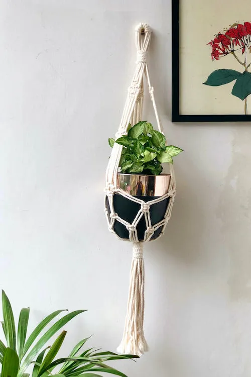 HoM Handcrafted Macrame 'Bali' Plant Hanger