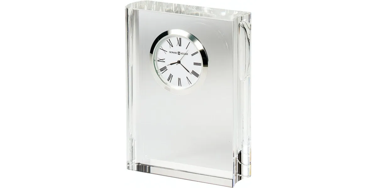 Howard Miller Scholastic Crystal Table Clock 645-782