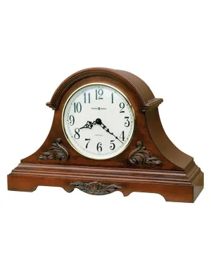 Howard Miller Sheldon Chiming Mantel Clock - Carved Details - Americana Cherry