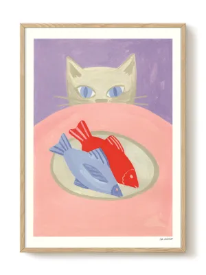 Iga Kosicka - Cat likes fish