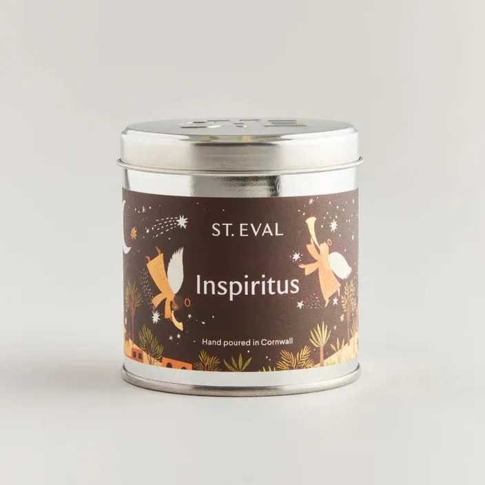 Inspiritus Scented Christmas Tin Candle