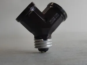 Leviton Edison Base "Y" Adapter