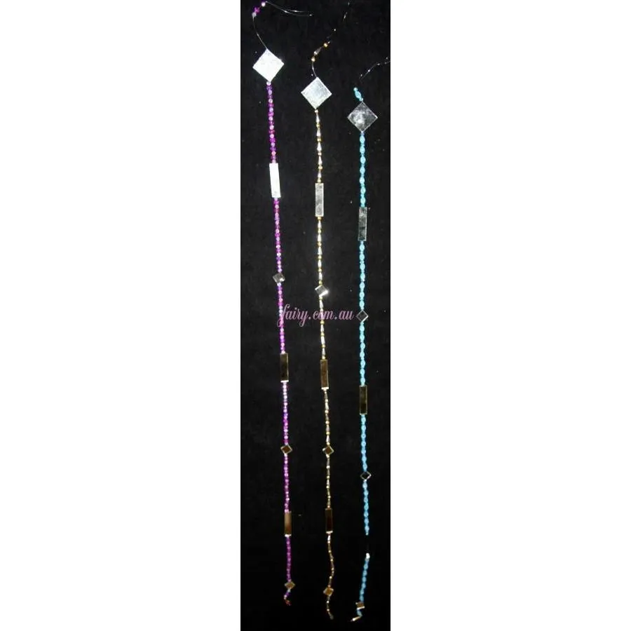 LONG BEADED MIRROR HANGERS