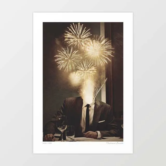 'Lovely head' Art Print by Vertigo Artography