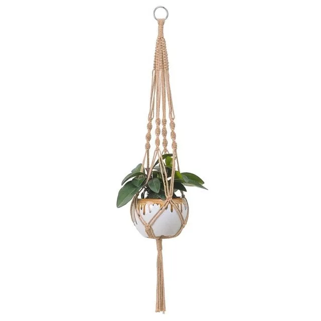 Macramé plant hangers