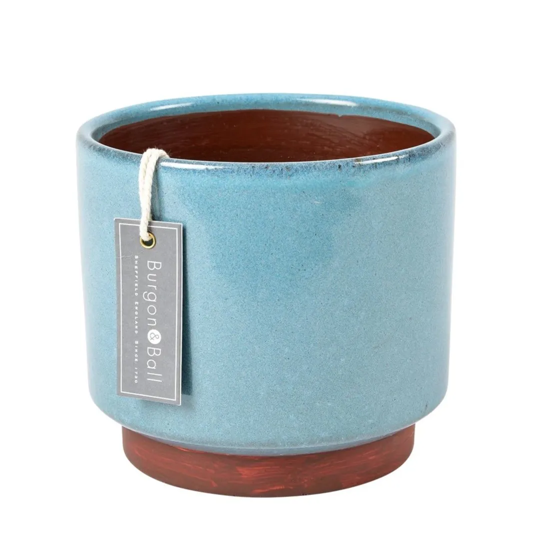 Malibu Blue Glazed Pot - Large