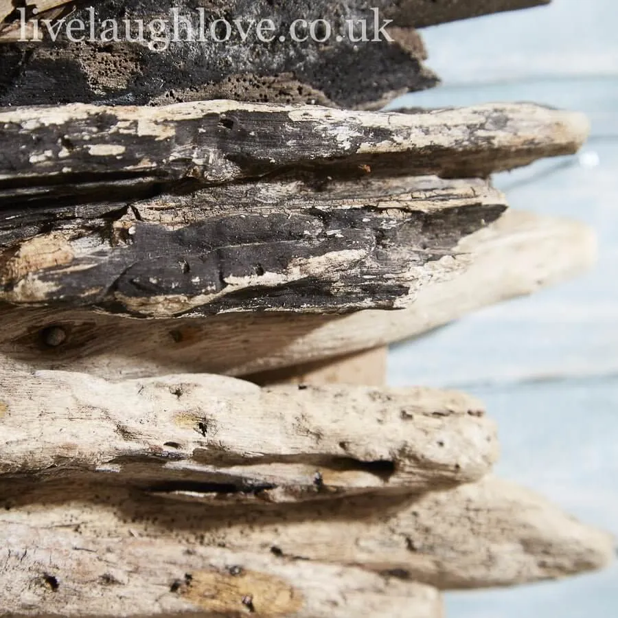 Natural Round Driftwood Mirror