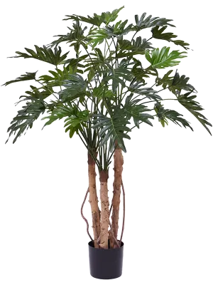 Philodendron Xanadu Artificial Plant Premium Faux 120cm Height