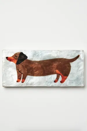 Pup Dachshund Tile