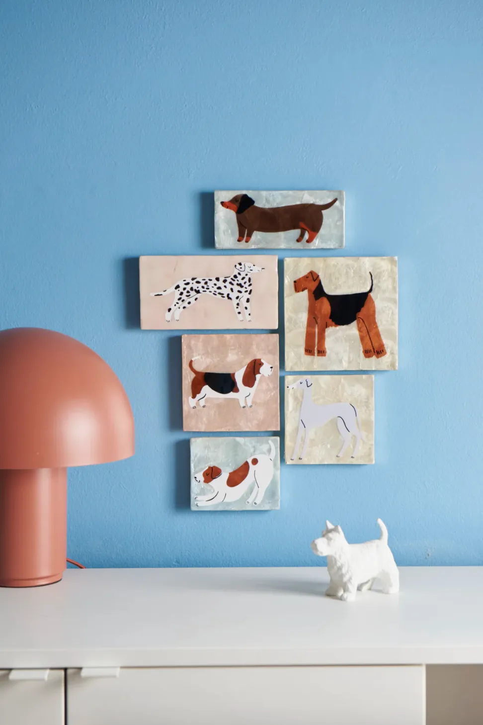 Pup Dachshund Tile