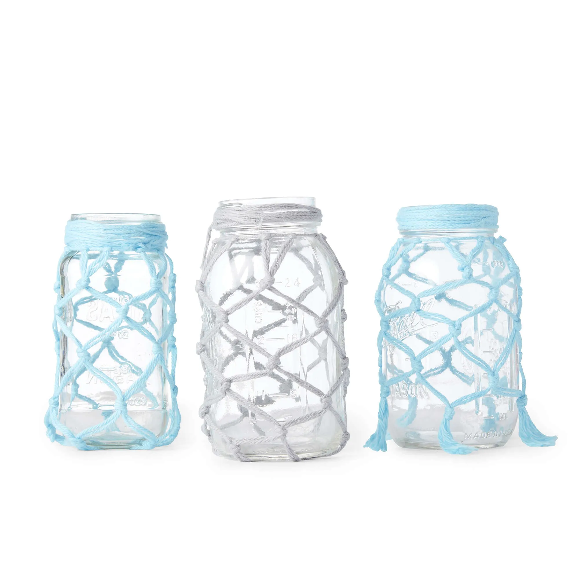 Red Heart Craft Fishnet Jars