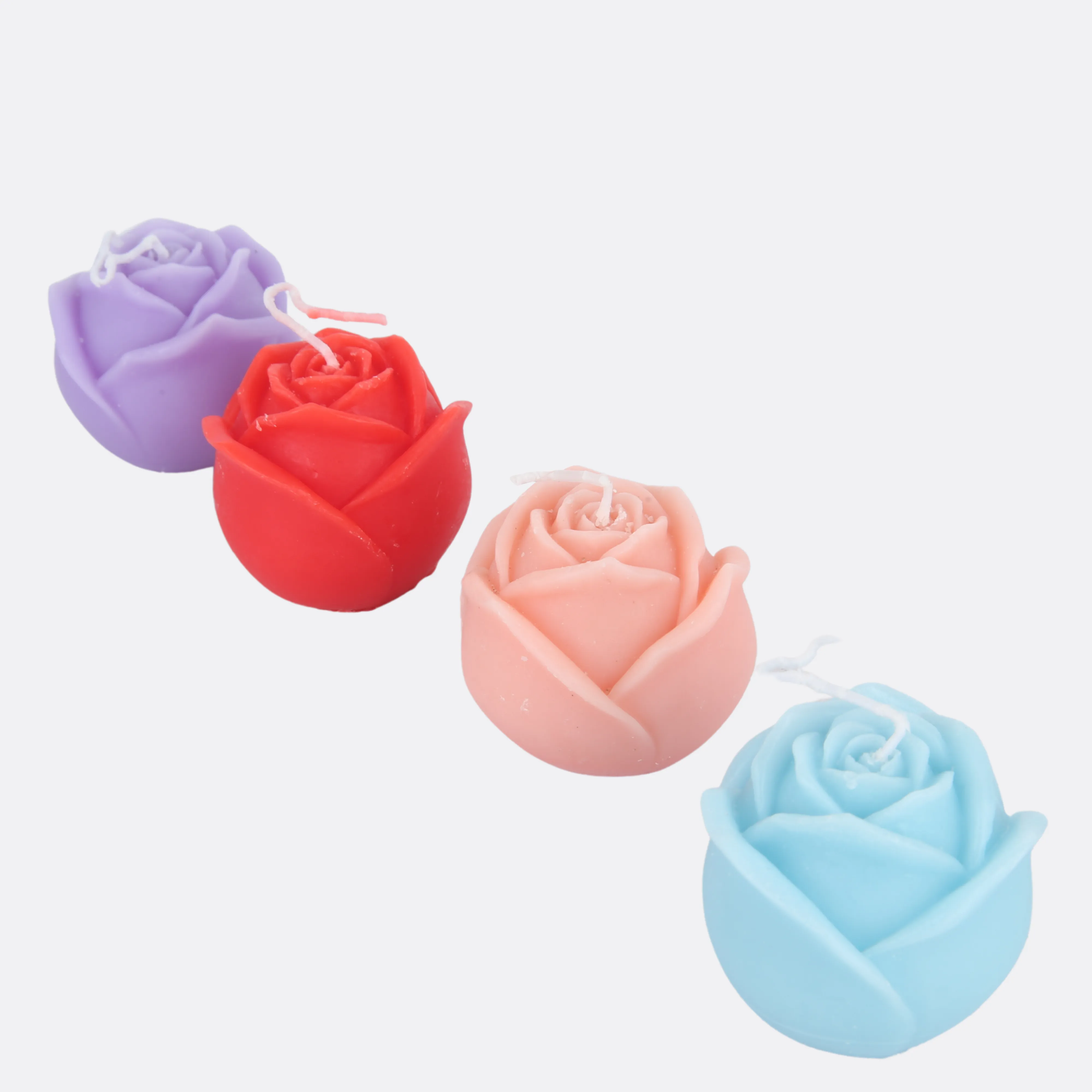 Rose Aromatic Candles ( 4 Colors )