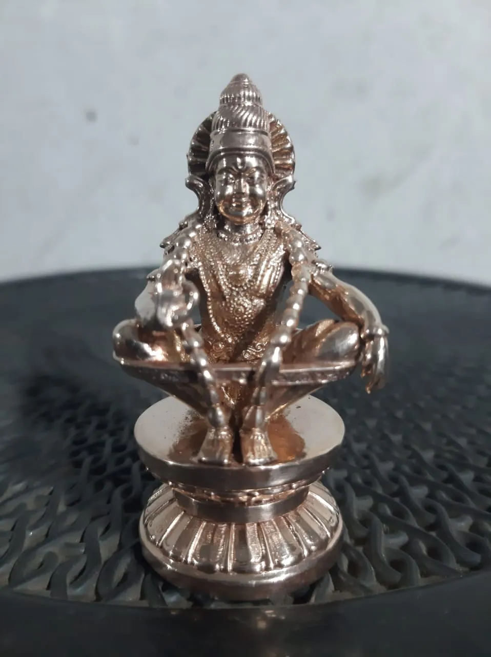 Shabarimala Sree Ayyappa Swamy Statue in Bronze-SILPI001AS