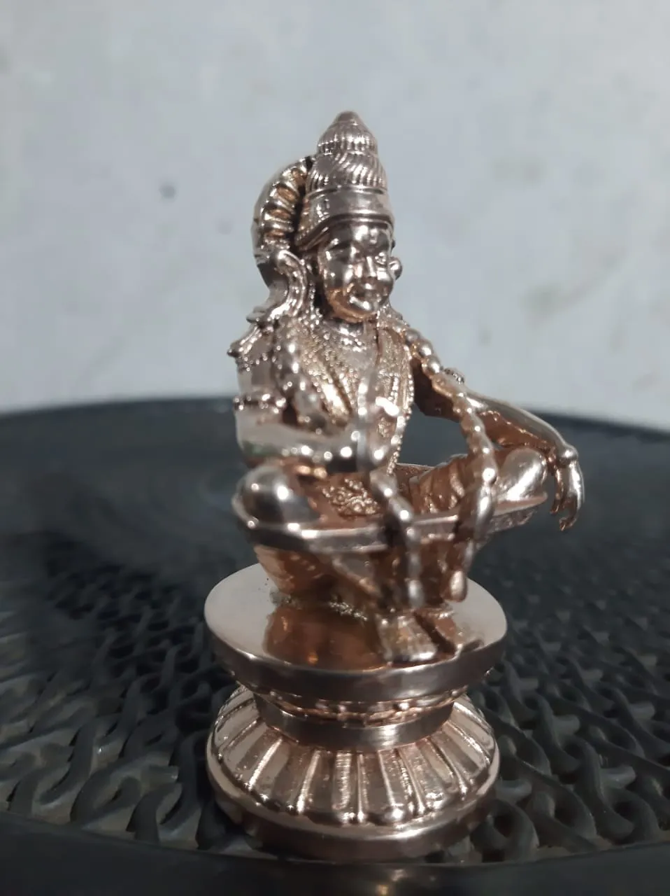 Shabarimala Sree Ayyappa Swamy Statue in Bronze-SILPI001AS