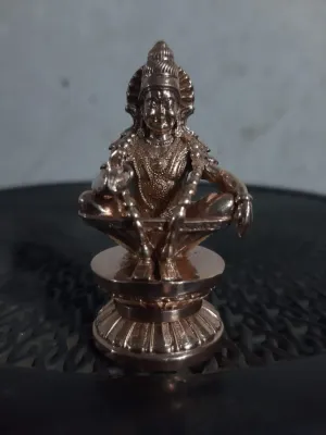 Shabarimala Sree Ayyappa Swamy Statue in Bronze-SILPI001AS