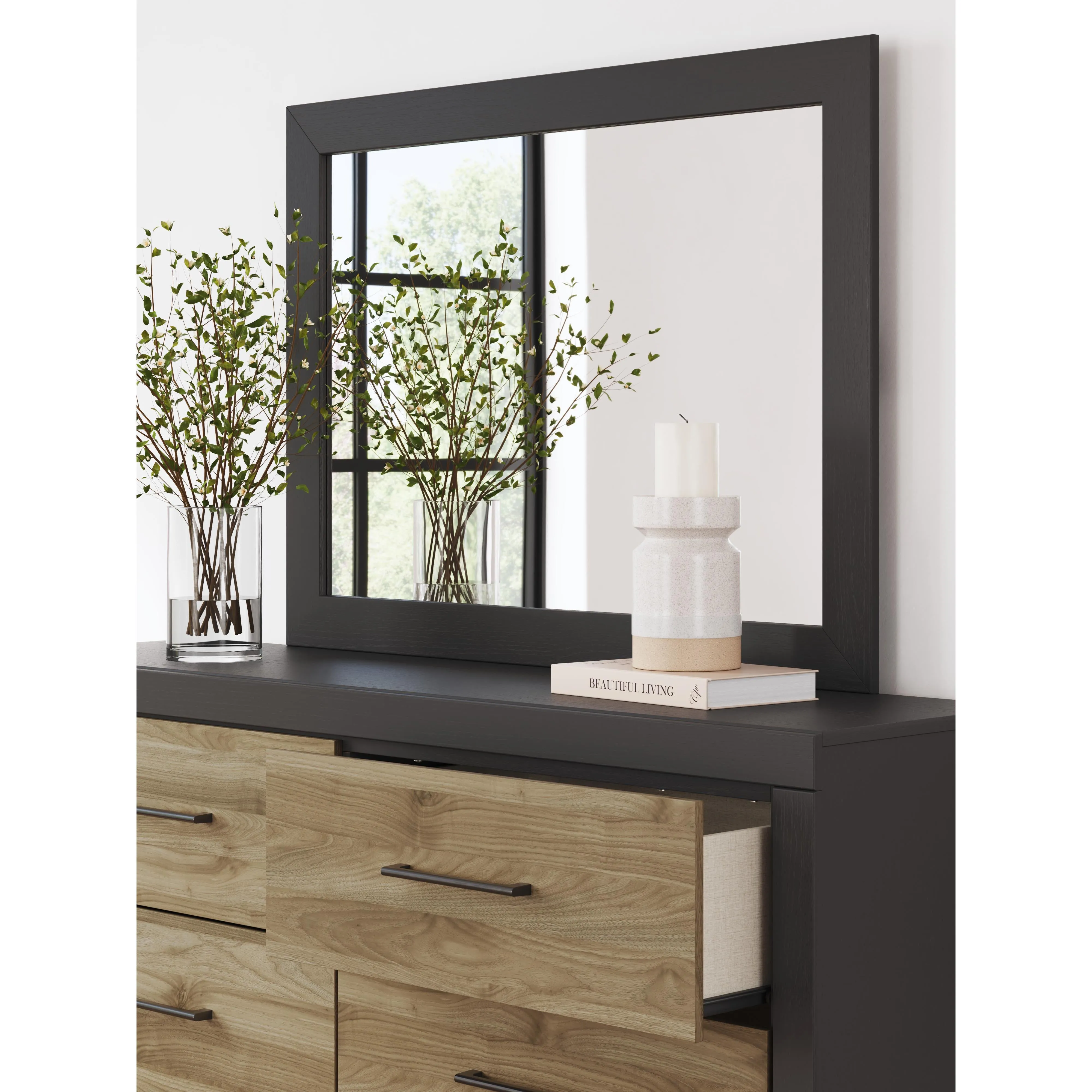 Signature Design by Ashley Vertani Dresser Mirror B2073-31/B2073-36